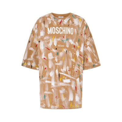 THE PRINTED ORGANIC COTTON JERSEY T-SHIRT